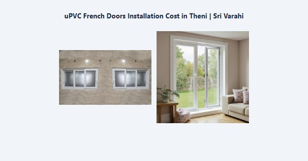 Top uPVC French Doors Installation Cost in Theni | Sri Varahi