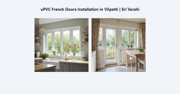 Top uPVC French Doors Installation in Vilpatti, Kodaikanal | Sri Varahi