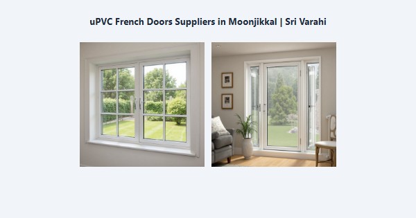 Top uPVC French Doors Suppliers in Moonjikkal, Kodaikanal | Sri Varahi