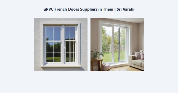 Top uPVC French Doors Suppliers in Theni | Sri Varahi