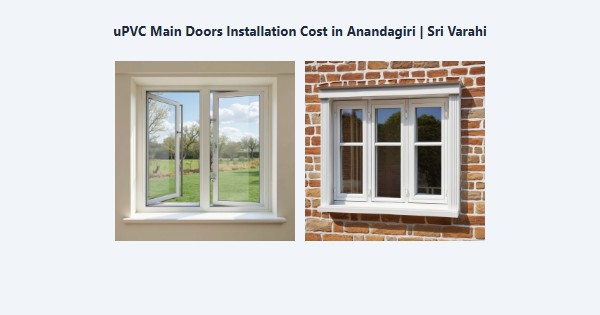 Top uPVC Main Doors Installation Cost in Anandagiri, Kodaikanal | Sri Varahi