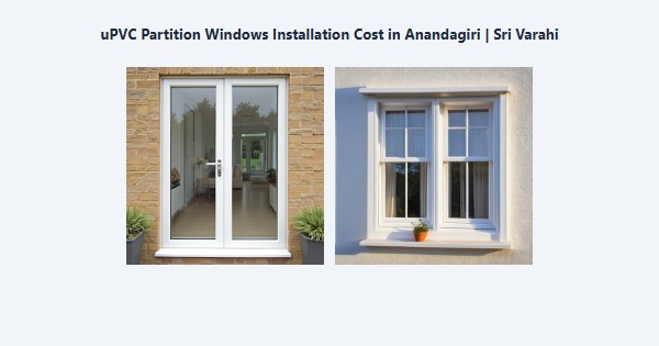 Top uPVC Partition Windows Installation Cost in Anandagiri, Kodaikanal | Sri Varahi