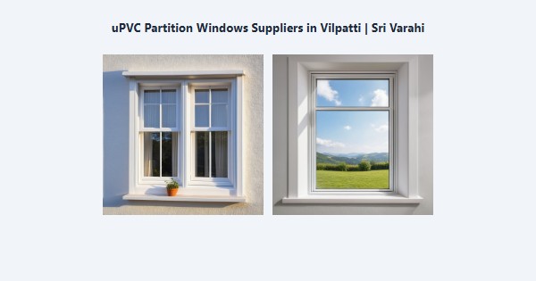 Top uPVC Partition Windows Suppliers in Vilpatti, Kodaikanal | Sri Varahi
