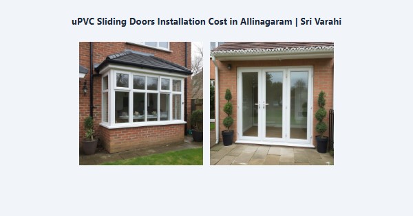 Top uPVC Sliding Doors Installation Cost in Allinagaram, Theni | Sri Varahi