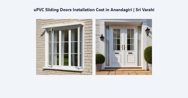Top uPVC Sliding Doors Installation Cost in Anandagiri, Kodaikanal | Sri Varahi