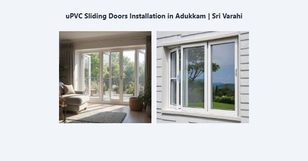 Top uPVC Sliding Doors Installation in Adukkam, Kodaikanal | Sri Varahi