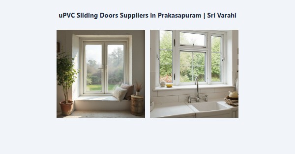 Top uPVC Sliding Doors Suppliers in Prakasapuram, Kodaikanal | Sri Varahi