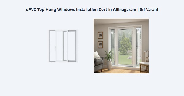 Top uPVC Top Hung Windows Installation Cost in Allinagaram, Theni | Sri Varahi
