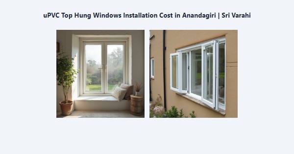 Top uPVC Top Hung Windows Installation Cost in Anandagiri, Kodaikanal | Sri Varahi