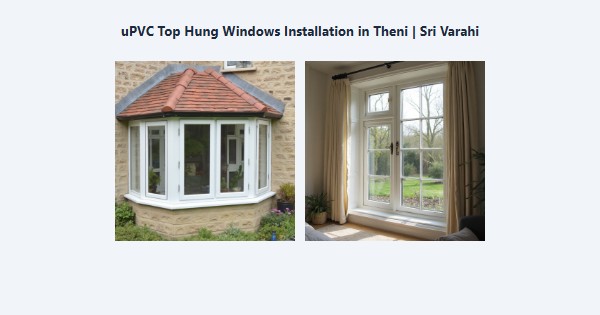 Top uPVC Top Hung Windows Installation in Theni | Sri Varahi