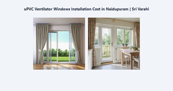 Top uPVC Ventilator Windows Installation Cost in Naidupuram, Kodaikanal | Sri Varahi