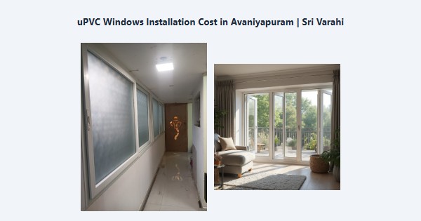 Top uPVC Windows Installation Cost in Avaniyapuram, Madurai | Sri Varahi
