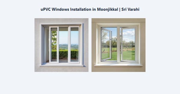Top uPVC Windows Installation in Moonjikkal, Kodaikanal | Sri Varahi