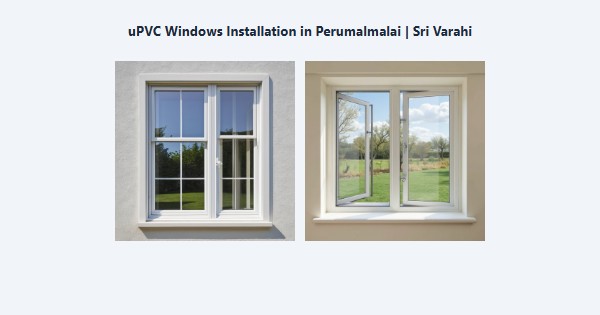 Top uPVC Windows Installation in Perumalmalai, Kodaikanal | Sri Varahi