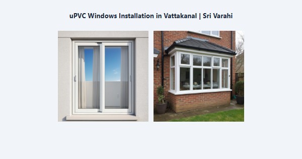 Top uPVC Windows Installation in Vattakanal, Kodaikanal | Sri Varahi