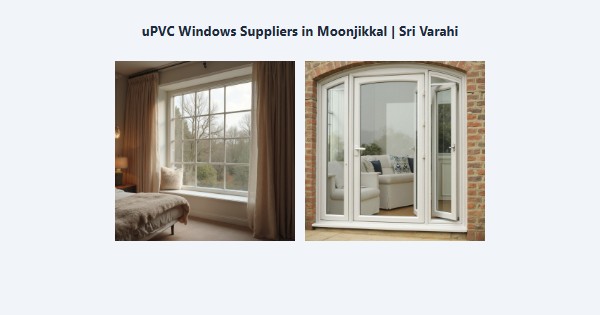 Top uPVC Windows Suppliers in Moonjikkal, Kodaikanal | Sri Varahi