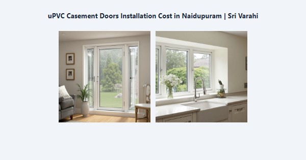 uPVC Casement Doors Installation Cost in Naidupuram, Kodaikanal | Sri Varahi