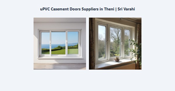 uPVC Casement Doors Suppliers in Theni | Sri Varahi