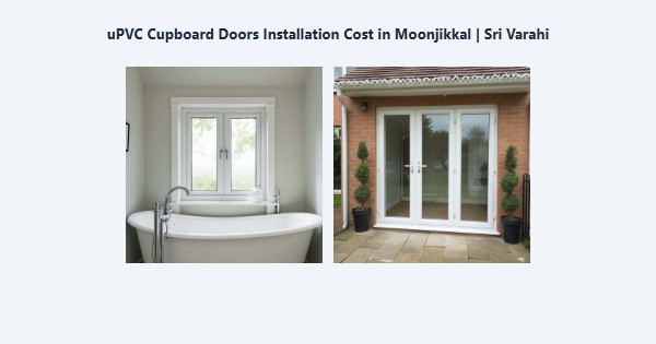 uPVC Cupboard Doors Installation Cost in Moonjikkal, Kodaikanal | Sri Varahi