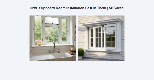 uPVC Cupboard Doors Installation Cost in Theni | Sri Varahi