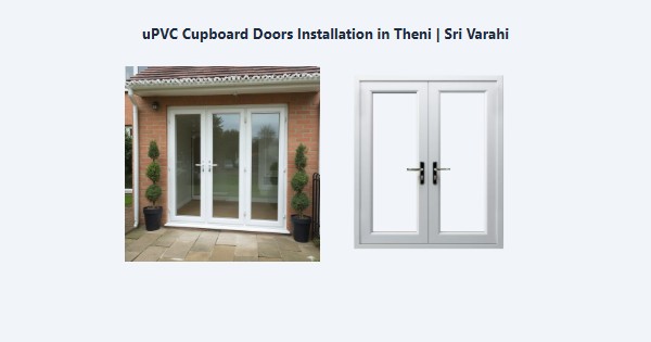 uPVC Cupboard Doors Installation in Theni | Sri Varahi