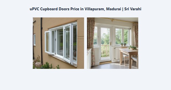 uPVC Cupboard Doors Price in Villapuram, Madurai | Sri Varahi