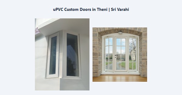 uPVC Custom Doors in Theni | Sri Varahi