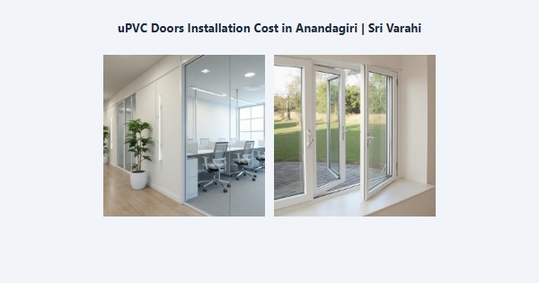 uPVC Doors Installation Cost in Anandagiri, Kodaikanal | Sri Varahi