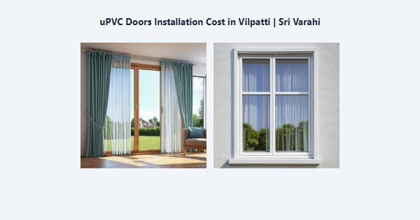 uPVC Doors Installation Cost in Vilpatti, Kodaikanal | Sri Varahi