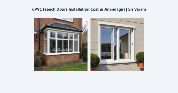 uPVC French Doors Installation Cost in Anandagiri, Kodaikanal | Sri Varahi