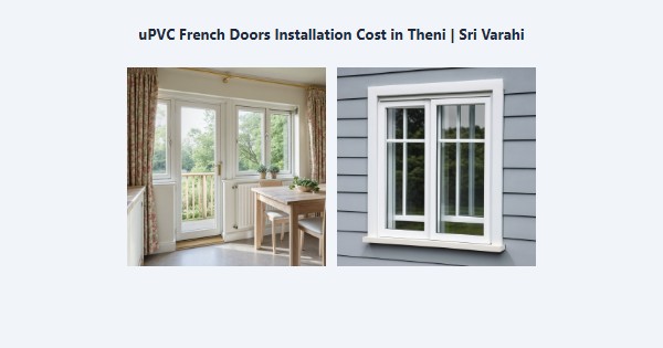 uPVC French Doors Installation Cost in Theni | Sri Varahi