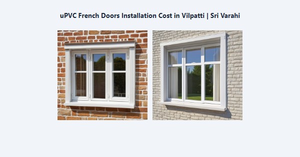 uPVC French Doors Installation Cost in Vilpatti, Kodaikanal | Sri Varahi