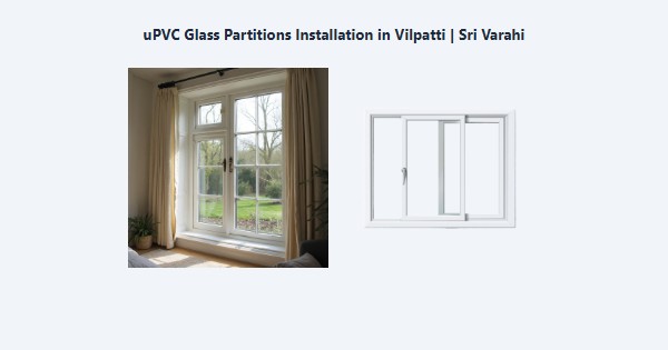 uPVC Glass Partitions Installation in Vilpatti, Kodaikanal | Sri Varahi