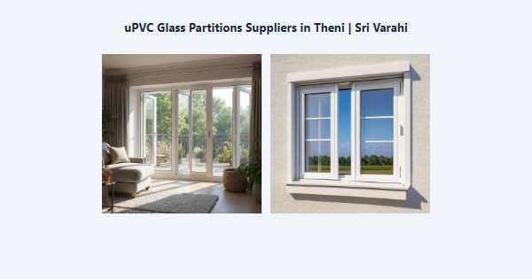 uPVC Glass Partitions Suppliers in Theni | Sri Varahi