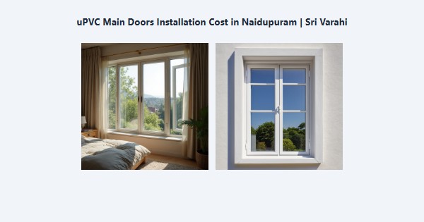 uPVC Main Doors Installation Cost in Naidupuram, Kodaikanal | Sri Varahi