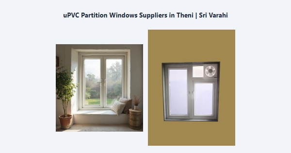 uPVC Partition Windows Suppliers in Theni | Sri Varahi
