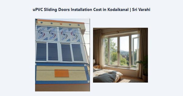 uPVC Sliding Doors Installation Cost in Kodaikanal | Sri Varahi