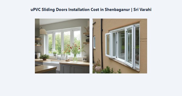 uPVC Sliding Doors Installation Cost in Shenbaganur, Kodaikanal | Sri Varahi