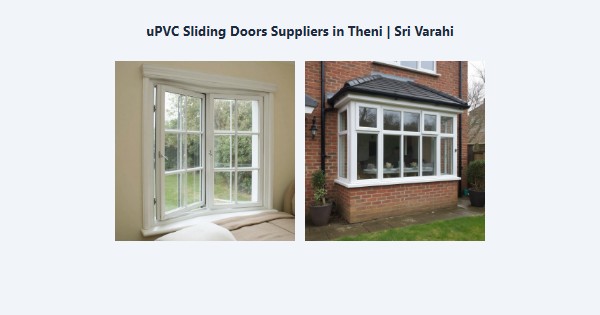 uPVC Sliding Doors Suppliers in Theni | Sri Varahi