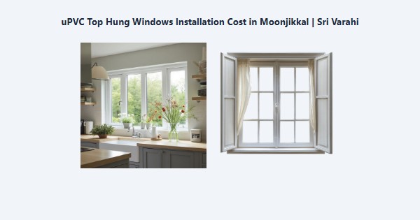 uPVC Top Hung Windows Installation Cost in Moonjikkal, Kodaikanal | Sri Varahi
