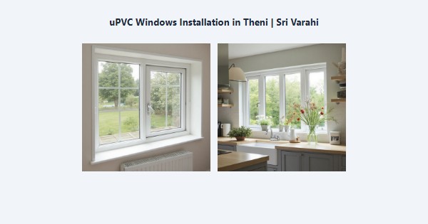 uPVC Windows Installation in Theni | Sri Varahi